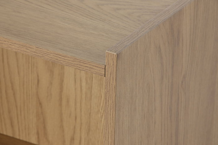DKD Home Decor Mesa Centro Scandi Natural 120x60x35cm MDF Roble 2 Cajones DKD Home Decor Mesa Centro Scandi Natural 120x60x35cm MDF Roble 2 Cajones