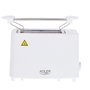 Adler Tostadora Ad 3223 de 2 ranuras, Blanca, 900 W