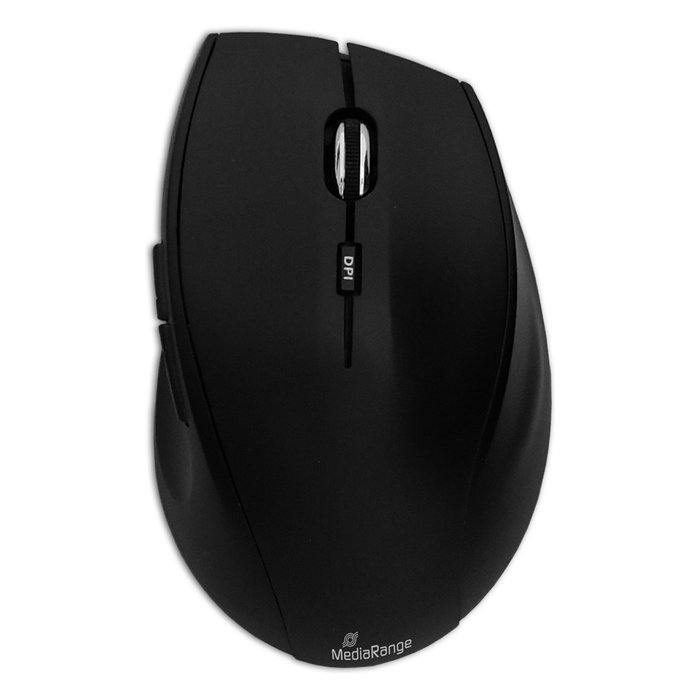 MediaRange Highline MROS208 Ratón Inalámbrico Negro