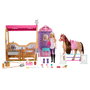 Barbie Hxj44 Muñeca Barbie Con Caballo Y Establo Conjunto De Juego Inspirado En 'Barbie Mysteries: The Great Horse Chase' +3 Años