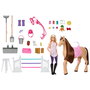 Barbie Hxj44 Muñeca Barbie Con Caballo Y Establo Conjunto De Juego Inspirado En 'Barbie Mysteries: The Great Horse Chase' +3 Años