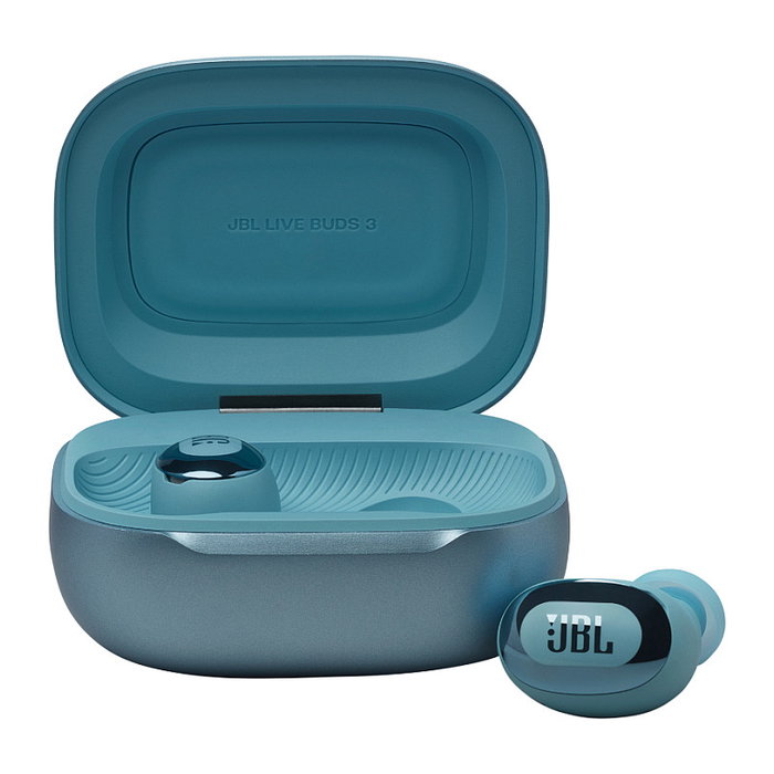JBL Live Buds 3 ANC True Wireless Bluetooth In-Ear Auriculares con Cancelación Activa de Ruido, Deportivos, Manos Libres, Color Azul