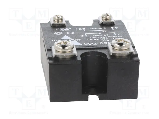 CARLO GAVAZZI RA2450-D06 Relé de semiconductor 50A 24÷280VAC