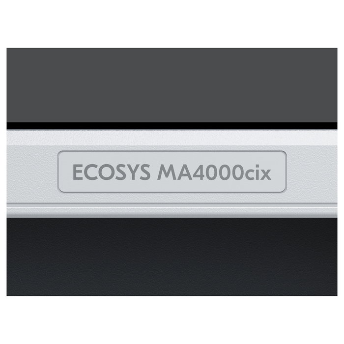 Kyocera ECOSYS MA4000cix - Impresora Láser Color Multifunción A4 con Copiadora y Escáner - 40 ppm - Duplex Automático - WiFi, Ethernet - HyPAS - Negro/Blanco