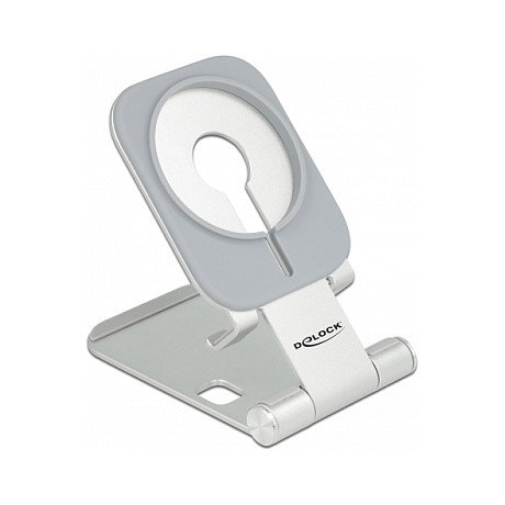 DeLOCK Soporte para smartphone ajustable para MagSafe de aluminio DeLOCK Soporte para smartphone ajustable para MagSafe de aluminio