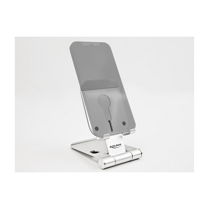 DeLOCK Soporte para smartphone ajustable para MagSafe de aluminio DeLOCK Soporte para smartphone ajustable para MagSafe de aluminio