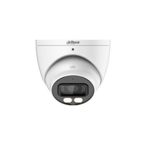 Dahua DH-HAC-HDW1200TP-IL-A Cámara Híbrida Turret Lite Smart Dual Light 2MP con Audio y Lente 2.8mm
