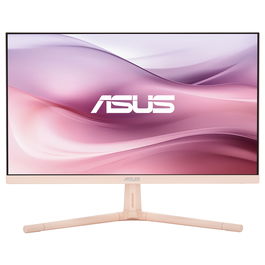 ASUS VU249CFE-P Eye Care+ Monitor 23.8" Full HD (1920x1080) IPS 100Hz, 1ms, USB-C 15W, HDMI, Altura Ajustable, Color Rosa Clay