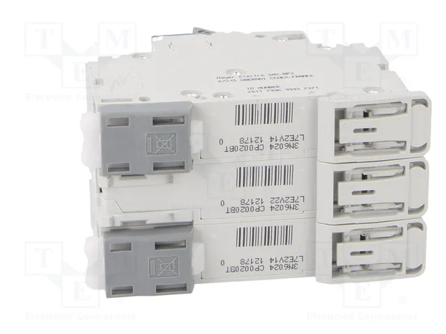 HAGER Interruptor magnetotérmico NBN320 20A 3P 10kA