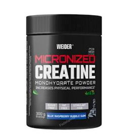 Weider Creatina Monohidrato 200 Mesh Sabor Blueraspberry Bubble Gum 300Gr