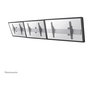 Neomounts NMPRO-WMB3 Soporte de Pared Triple para Pantallas de Menu 32-55 Pulgadas, Inclinable, hasta 30 kg por Display, Aluminio Negro