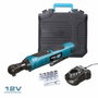 Koma Tools Kit carraca 12V con accesorios, batería y cargador