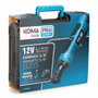 Koma Tools Kit carraca 12V con accesorios, batería y cargador