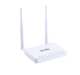 Tenda 4G680 Router de Sobremesa con Ranura SIM, 4G/3G LTE, Wi-Fi 4 300 Mbps 2.4 GHz, 4 Puertos LAN Ethernet Rápido, Blanco