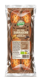 BIOCOP Magdalenas de Trigo Sarraceno con Chips de Chocolate BIO 180 g