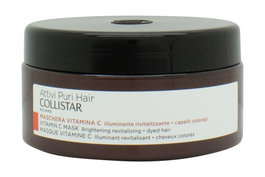 Collistar Mascarilla Acondicionadora Vitamina C 200ml - Revitaliza Brillo, Protección UV, Cabello Teñido, Sin Sulfatos