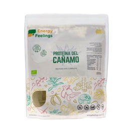 ENERGY FEELINGS Proteína de Cáñamo Sabor Vainilla 1Kg Eco Vegan