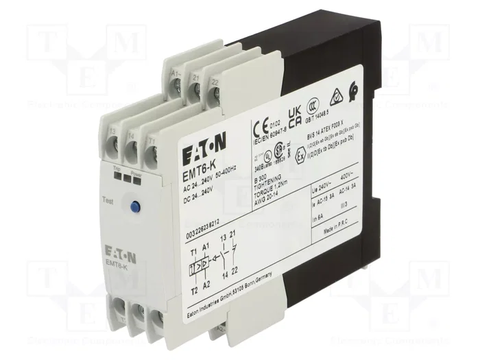 EATON ELECTRIC EMT6-K Relé de monitorización de temperatura EATON ELECTRIC EMT6-K Relé de monitorización de temperatura