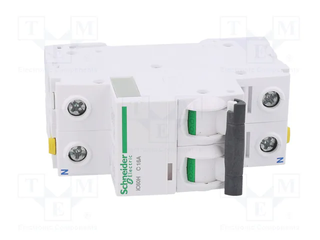 SCHNEIDER ELECTRIC Interruptor magnetotérmico iC60H 16A 1+N 10kA