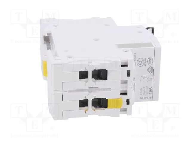 SCHNEIDER ELECTRIC Interruptor magnetotérmico iC60H 16A 1+N 10kA