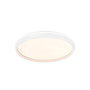 Cristalrecord Plafón LED Circular Charly 72W 3CCT Dimable 7290Lm con Mando - Blanco, Ø50 x 7cm, Temperatura Ajustable 3000K/4000K/6000K