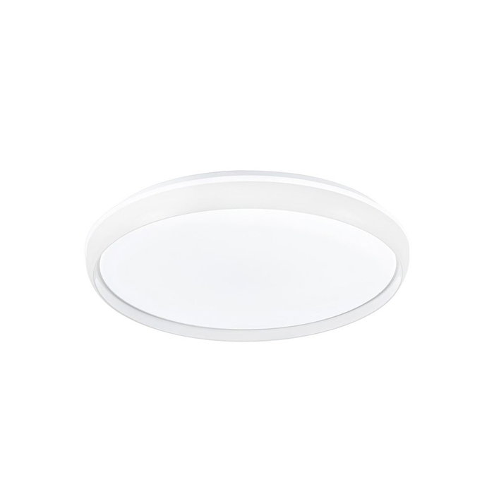 Cristalrecord Plafón LED Circular Charly 72W 3CCT Dimable 7290Lm con Mando - Blanco, Ø50 x 7cm, Temperatura Ajustable 3000K/4000K/6000K