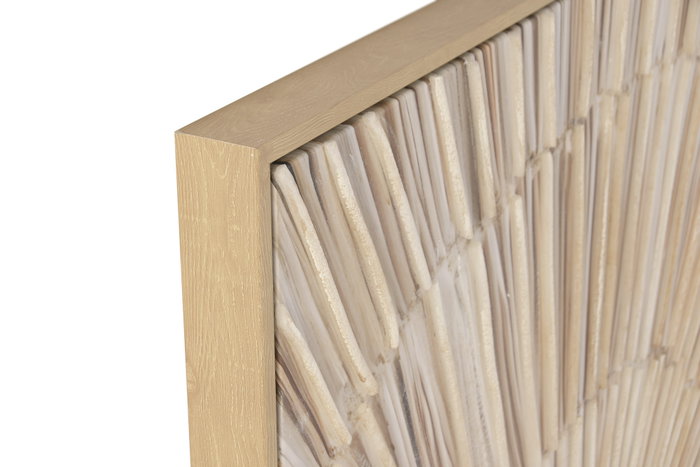 DKD Home Decor Cuadro Lienzo PS 83x4,5x123 Straw 3D Surtido de 2 Piezas DKD Home Decor Cuadro Lienzo PS 83x4,5x123 Straw 3D Surtido de 2 Piezas
