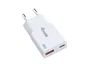 Equip Cargador GaN Slim 30W con 2 Puertos USB-C y USB-A Blanco
