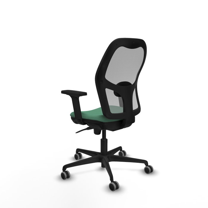 PIQUERAS Y CRESPO Silla de oficina Jorquera Verde Esmeralda y Gris
