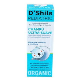DSHILA Champú Ultra Suave Pediátrico con Avena y Manzanilla, Hidratación Diaria para Cabello y Cuero Cabelludo 100ml
