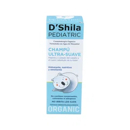 DSHILA Champú Pediátrico Ultra Suave 100ml Cabello y Cuero Cabelludo
