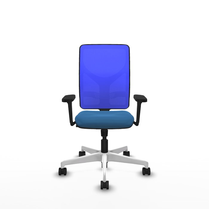 PIQUERAS Y CRESPO Silla de oficina Motilla con mecanismo Sincro, Azul claro y Azul PIQUERAS Y CRESPO Silla de oficina Motilla con mecanismo Sincro, Azul claro y Azul