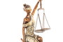 DKD Home Decor Figura Dama Justicia Envejecido Cobrizo
