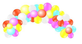 Vivalloons Guirnalda Arco Globos 55 Unidades Colores Pastel Latex Biodegradable
