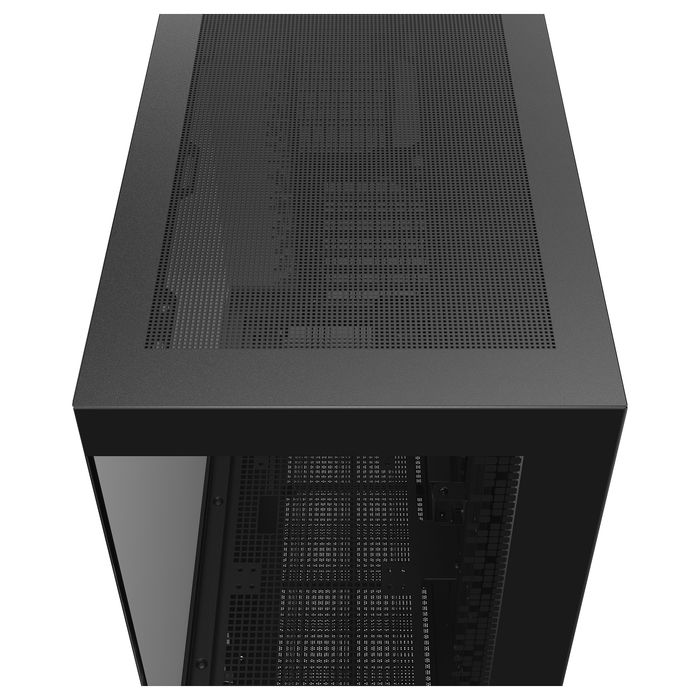 DeepCool Midi CH690 DIGITAL Torre PC Negro ATX micro ATX Mini-ITX ABS SPCC Vidrio Templado Juego