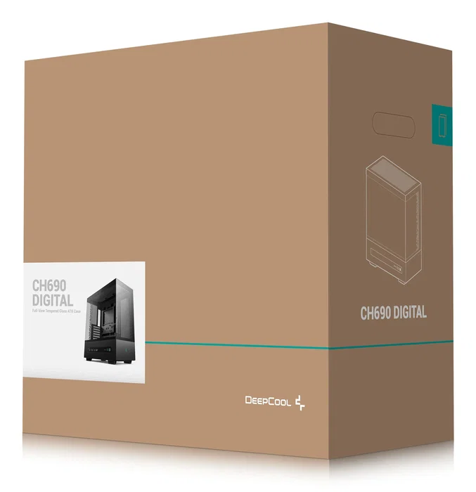 DeepCool CH690 DIGITAL Negro