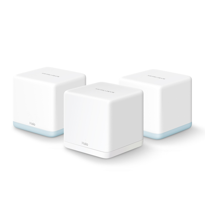 MERCUSYS HALO H32G (Pack 3 Unidades) Wi-Fi 5 Dual Band AC1200 Blanco Sistema Mesh MERCUSYS HALO H32G (Pack 3 Unidades) Wi-Fi 5 Dual Band AC1200 Blanco Sistema Mesh
