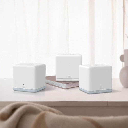 Mercusys Halo H32G Sistema WiFi Mesh Doble Banda, 3 Unidades Mercusys Halo H32G Sistema WiFi Mesh Doble Banda, 3 Unidades