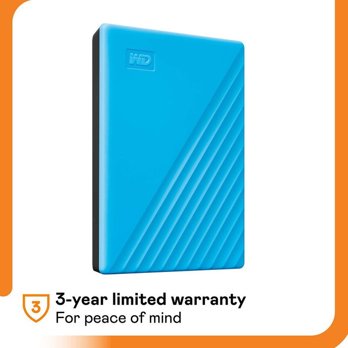 Western Digital My Passport 4 TB Azul Western Digital My Passport 4 TB Azul