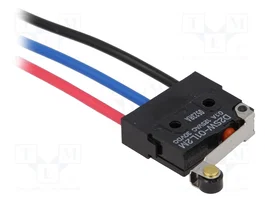 Aratas (Formerly Omron Components) Microconmutador SNAP ACTION D2SW SPDT con palanca y roldana