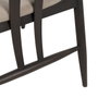 Ixia Silla de Salón Negro Tejido-Madera
