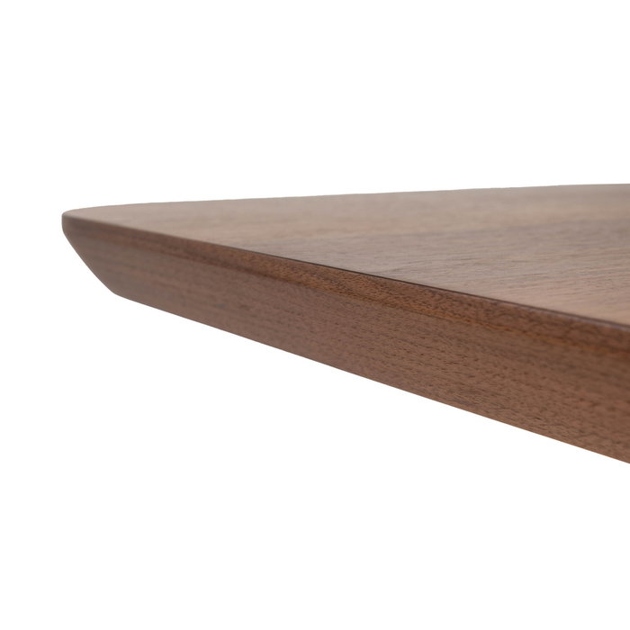 Mesa Comedor Marrón-Negro Dm-Metal 180 X 90 X 76 cm Mesa Comedor Marrón-Negro Dm-Metal 180 X 90 X 76 cm