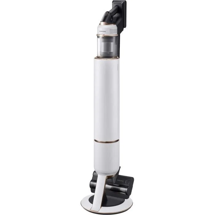 Samsung Bespoke Jet Plus Pet VS20B95823W Aspirador Escoba con Estación de Limpieza 2.0, 580 W, 210 AW