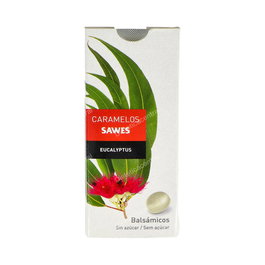 SAWES Caramelos Balsam Sin Azúcar Eucalipto Blister 22 g