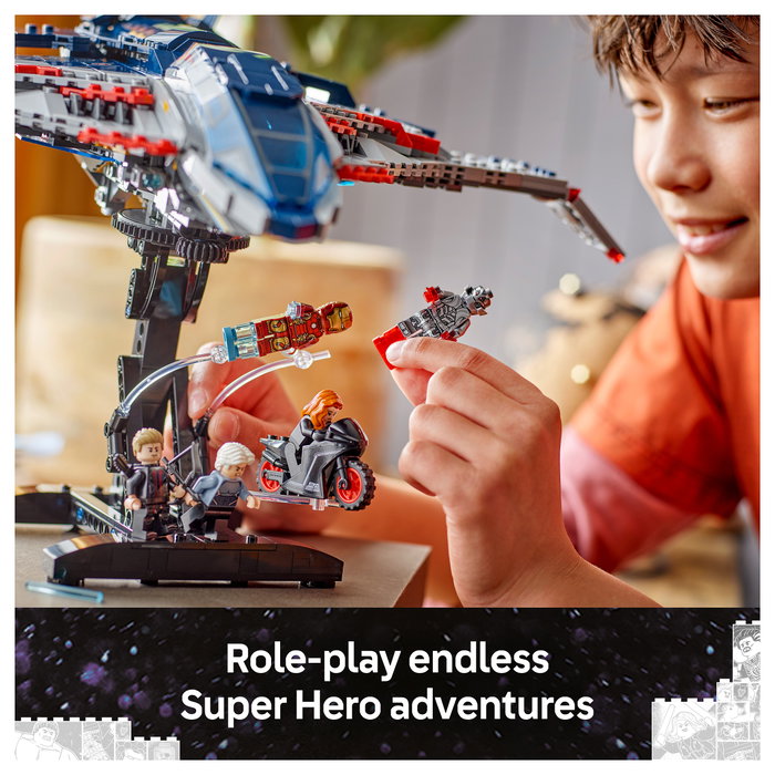 LEGO Marvel 76325 Vengadores: La Era de Ultrón Quinjet
