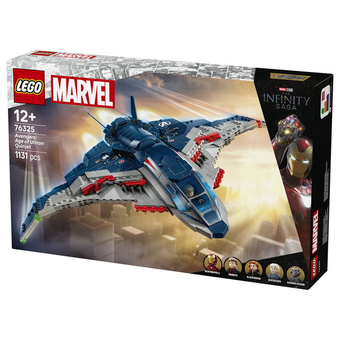 LEGO Marvel 76325 Vengadores: La Era de Ultrón Quinjet