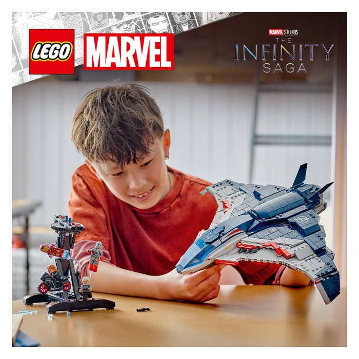 LEGO Marvel 76325 Vengadores: La Era de Ultrón Quinjet