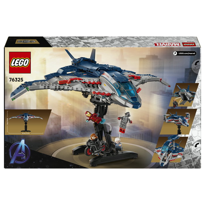 LEGO Marvel 76325 Vengadores: La Era de Ultrón Quinjet