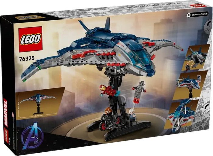 LEGO Marvel 76325 Vengadores: La Era de Ultrón Quinjet