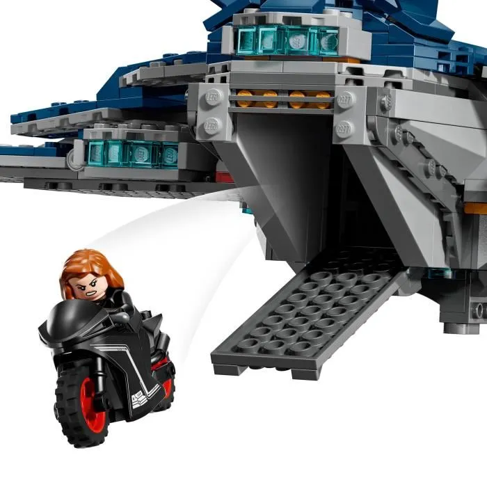 LEGO 76325 Quinjet Marvel Super Heroes Avengers: Age of Ultron, Juego de Construcción de 1131 Piezas para Niños a Partir de 12 Años